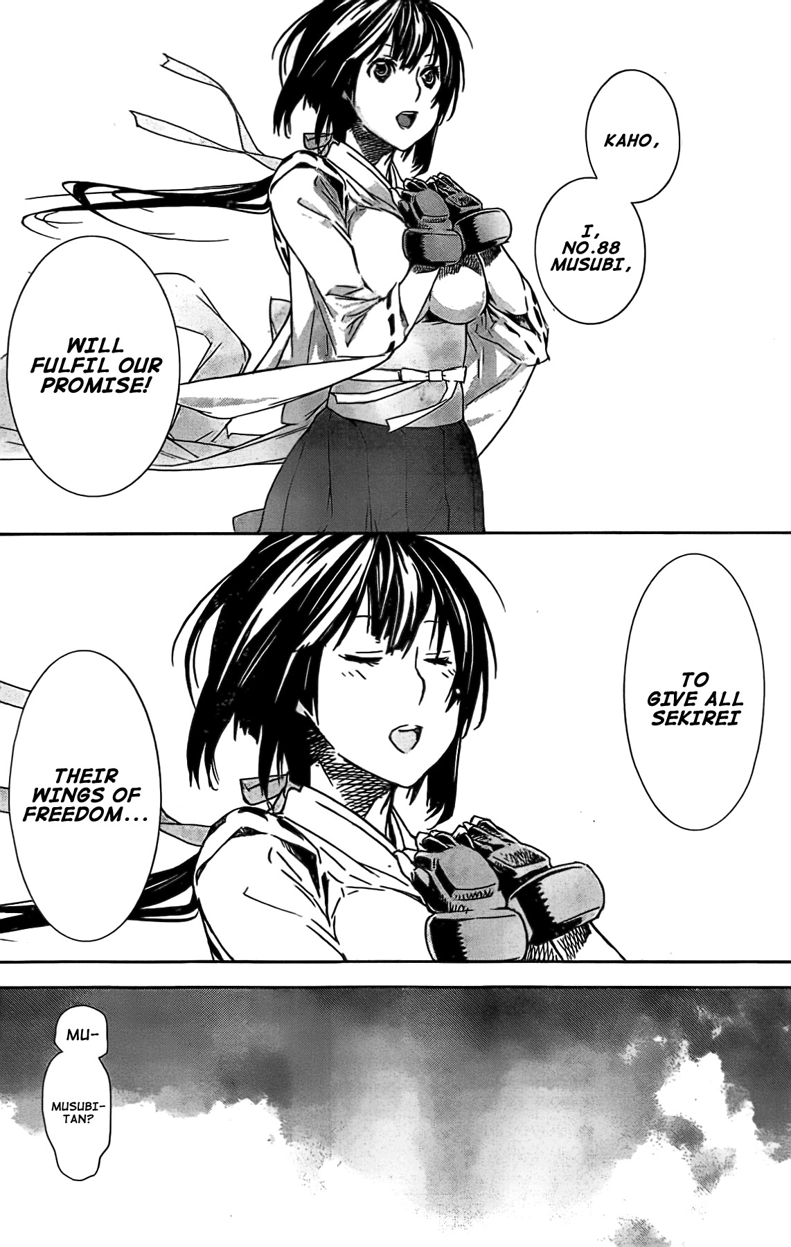 Sekirei Chapter 148 page 14 - Chapter 148 : Connected Hearts