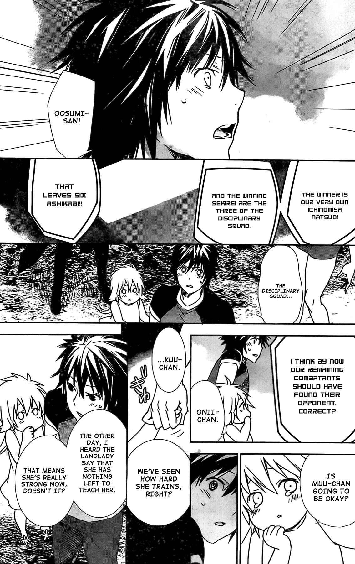 Sekirei Chapter 148 page 9 - Chapter 148 : Connected Hearts