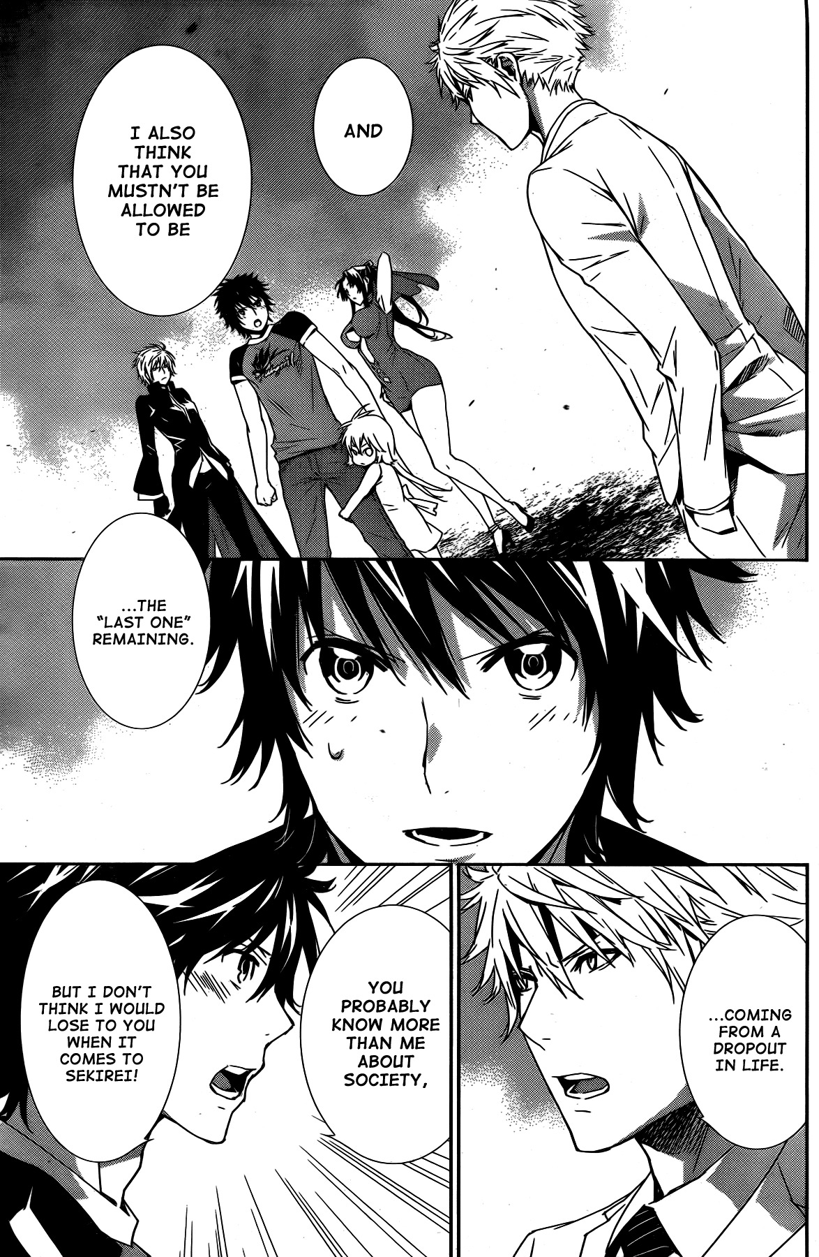 Sekirei Chapter 152 page 3 - Chapter 152 : Hidden Ball Trick