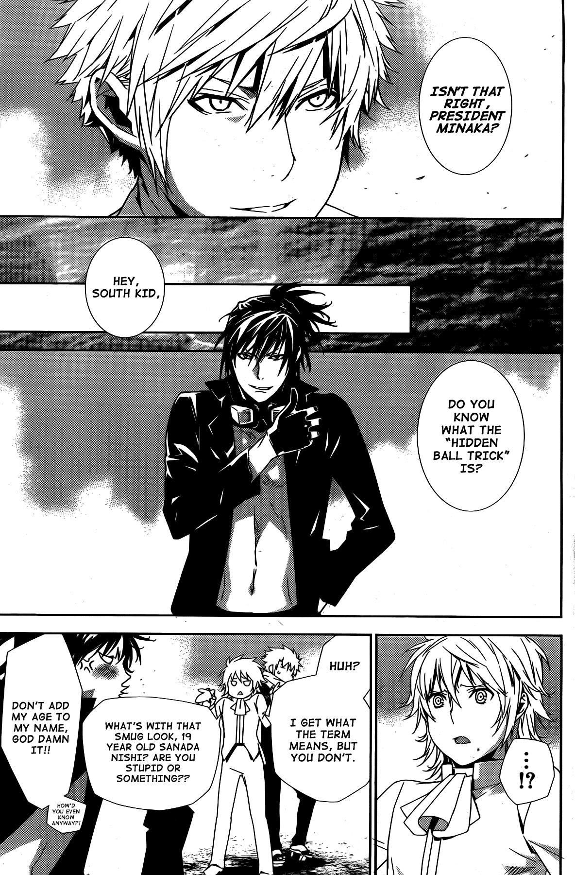 Sekirei Chapter 152 page 7 - Chapter 152 : Hidden Ball Trick