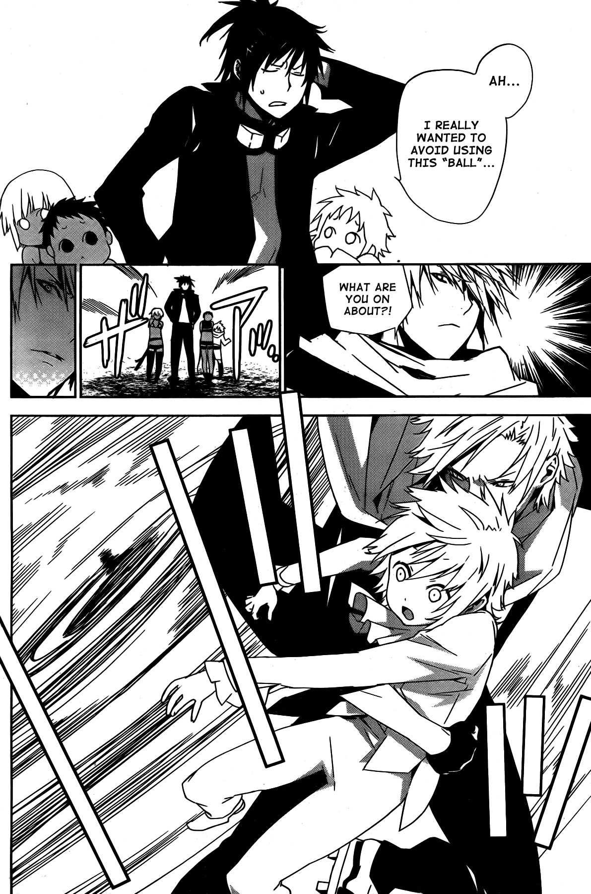 Sekirei Chapter 152 page 8 - Chapter 152 : Hidden Ball Trick