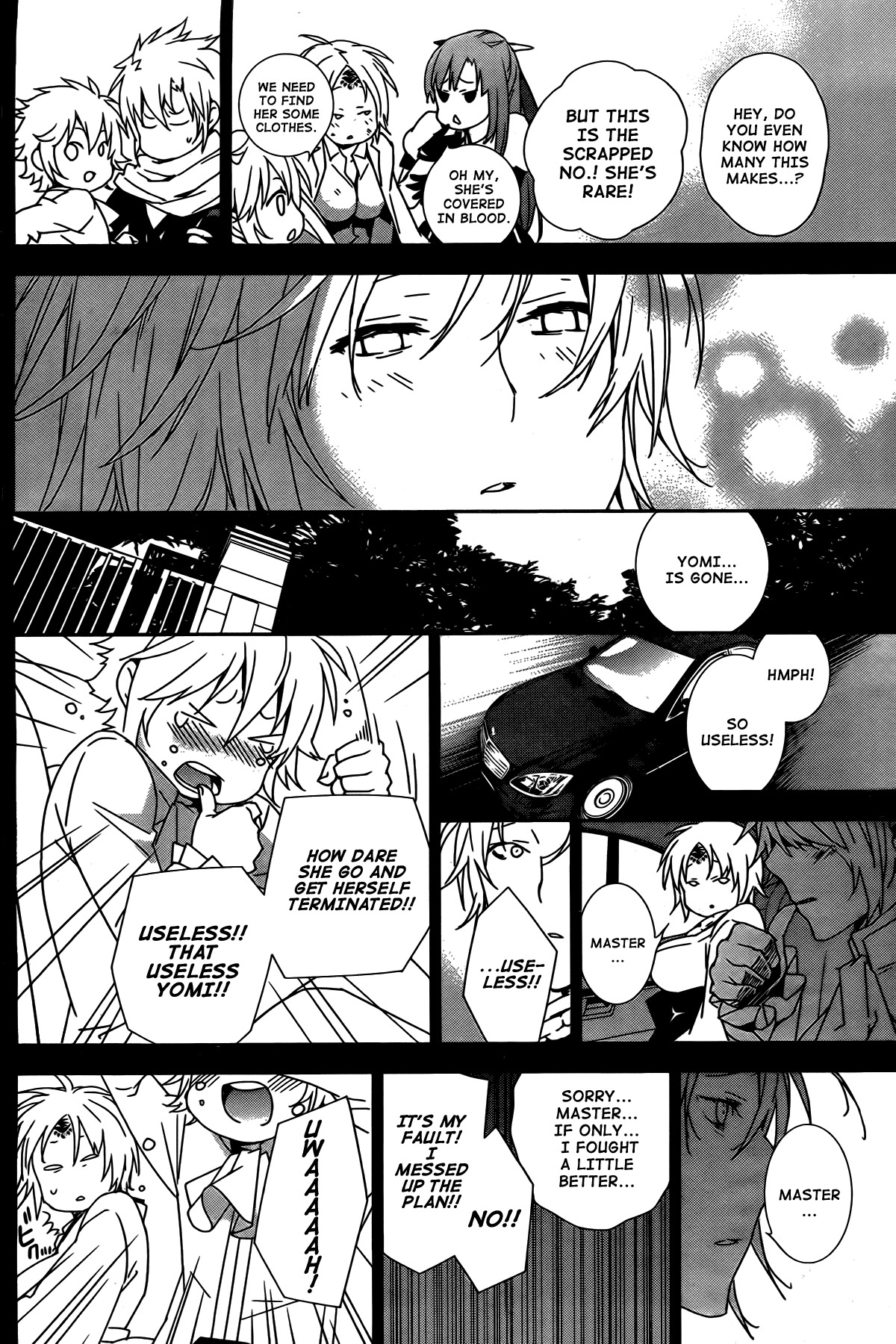Sekirei Chapter 153 page 11 - Chapter 153 : Scary Sekirei Of The South