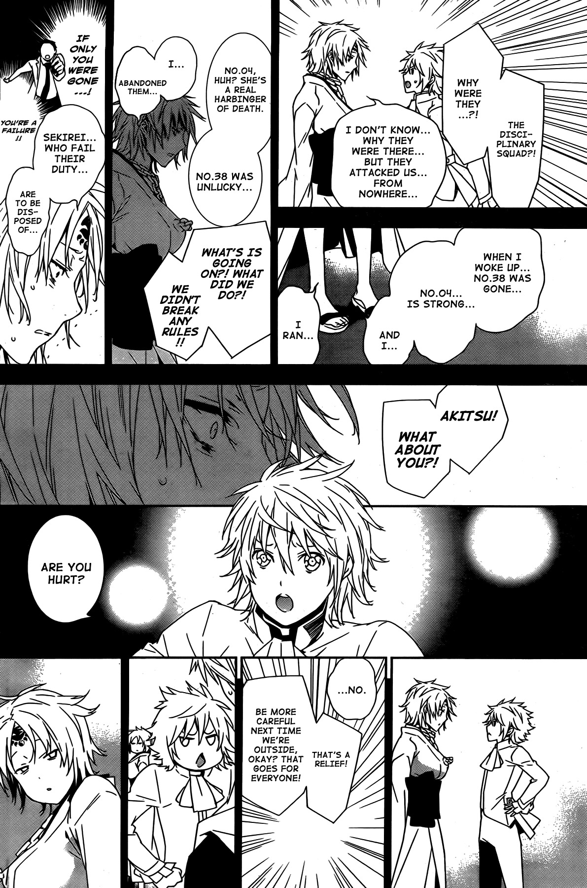 Sekirei Chapter 153 page 13 - Chapter 153 : Scary Sekirei Of The South