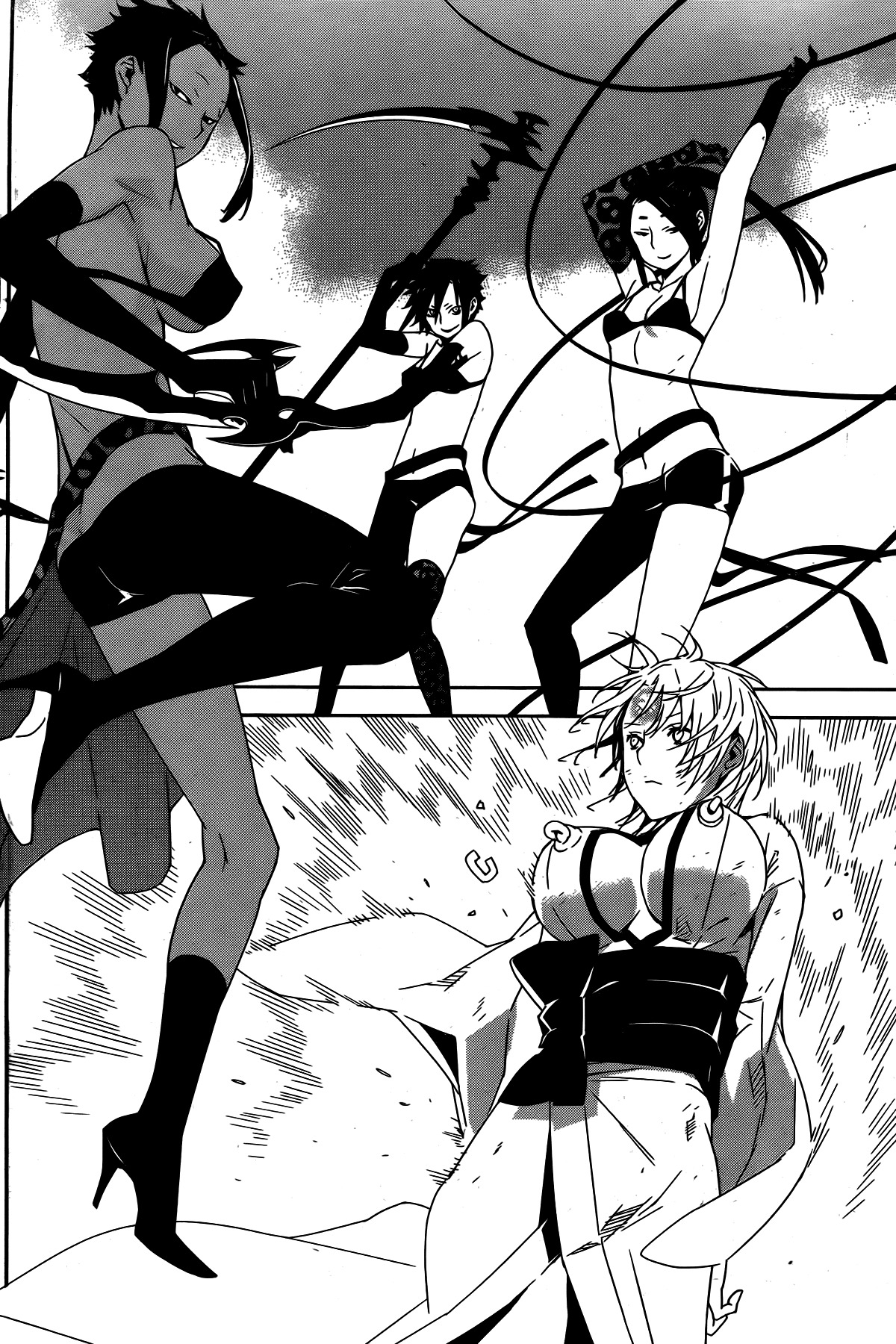 Sekirei Chapter 153 page 3 - Chapter 153 : Scary Sekirei Of The South
