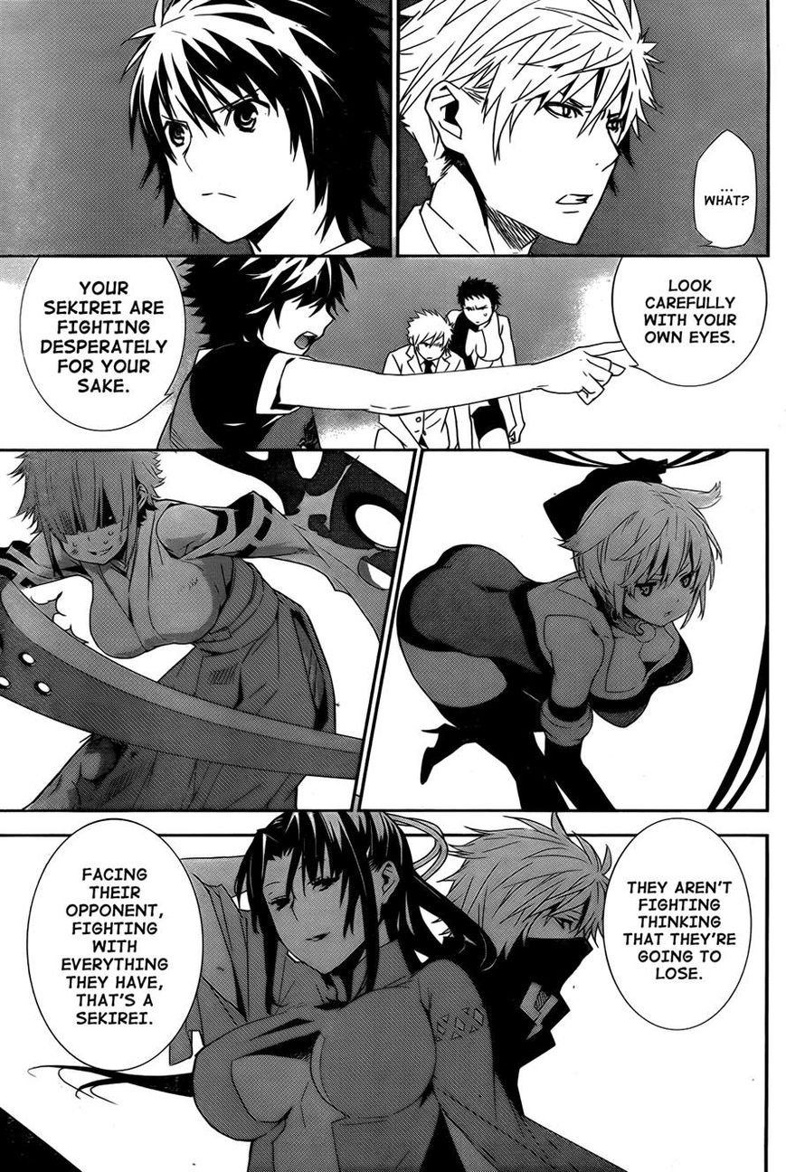 Sekirei Chapter 156 page 13 - Chapter 156 : The Right to Be An Ashikabi