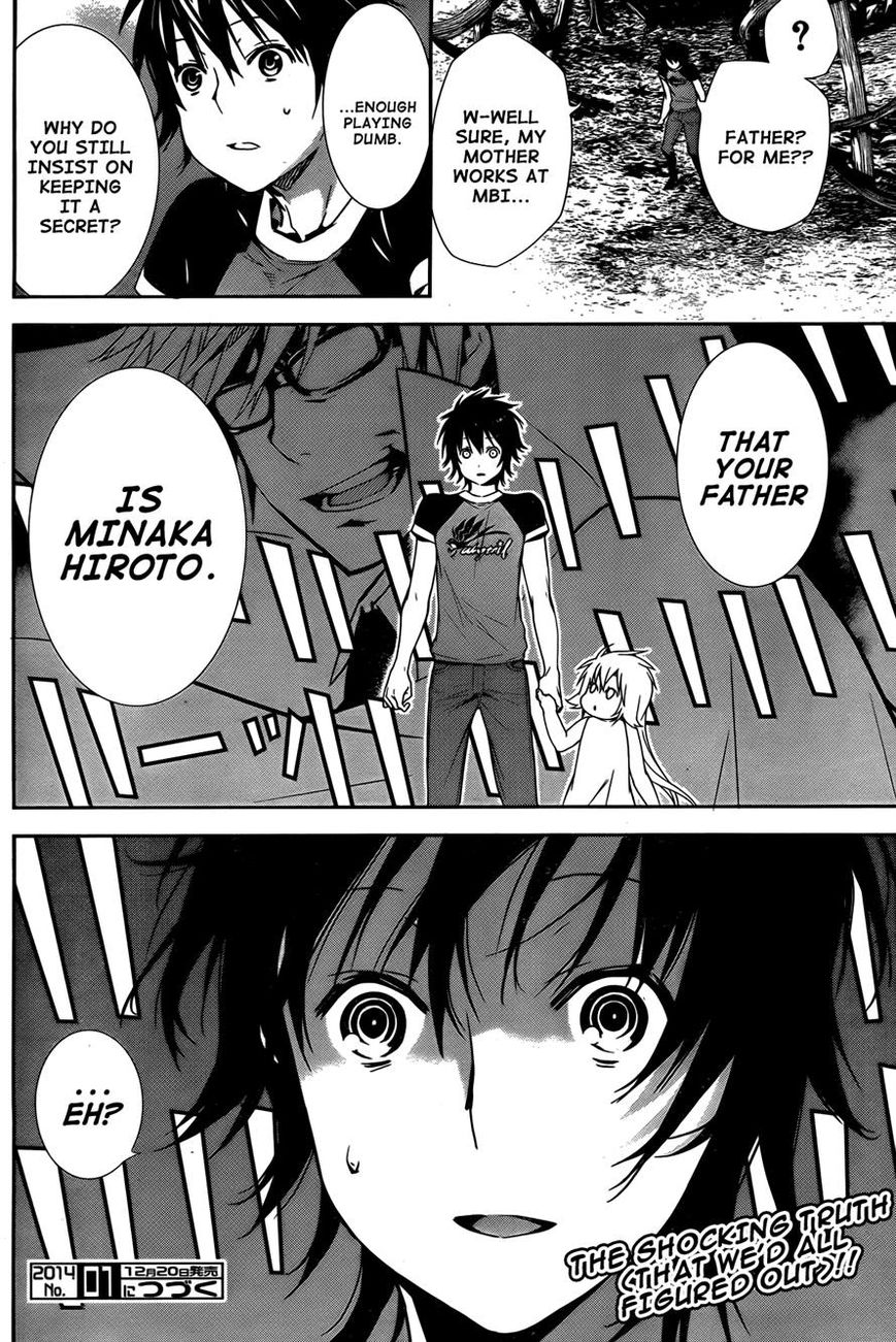 Sekirei Chapter 156 page 16 - Chapter 156 : The Right to Be An Ashikabi