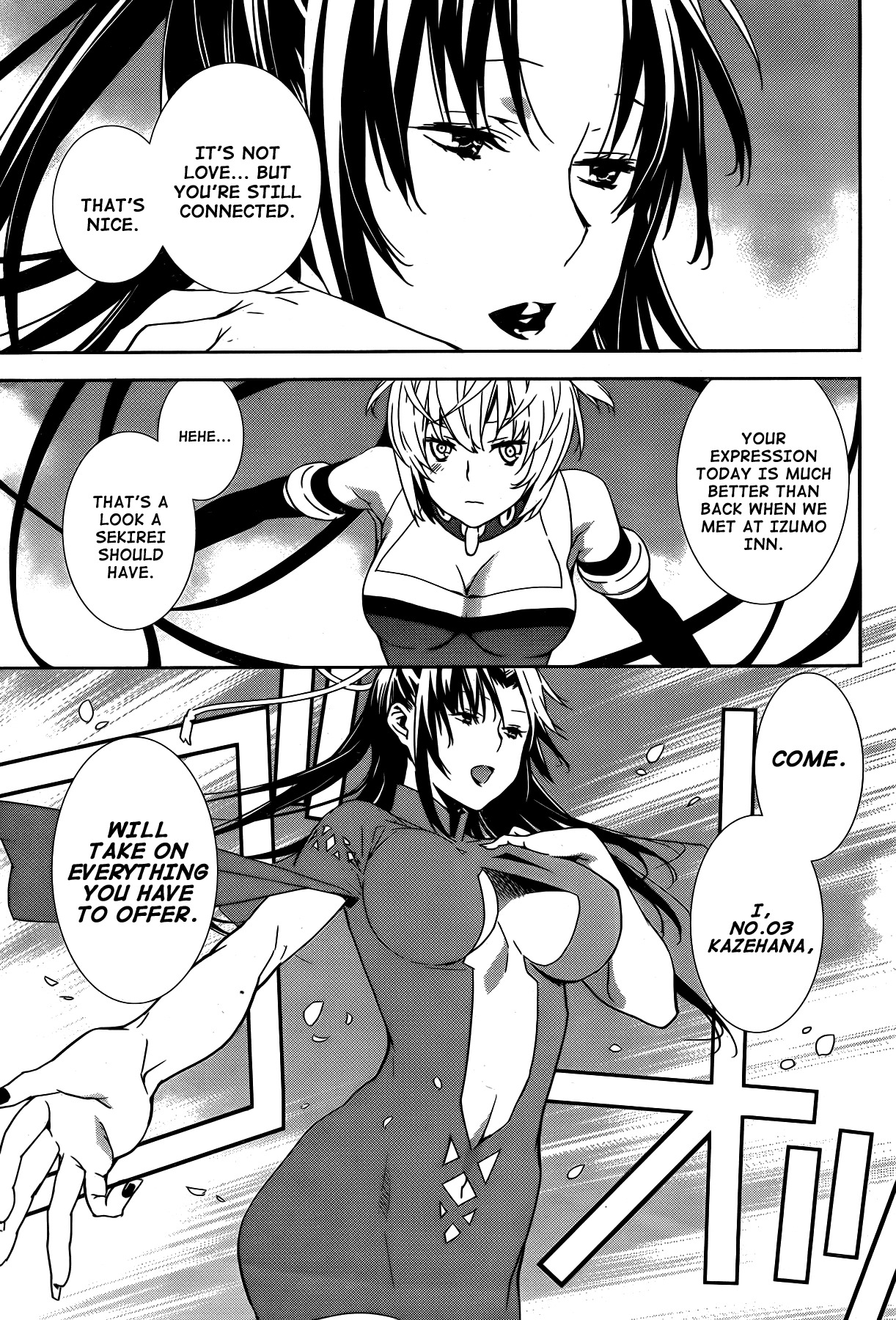 Sekirei Chapter 158 page 11 - Chapter 158 : The Outcome of A Serious Battle