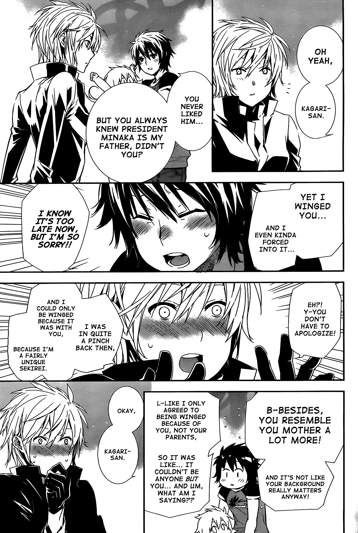 Sekirei Chapter 158 page 3 - Chapter 158 : The Outcome of A Serious Battle