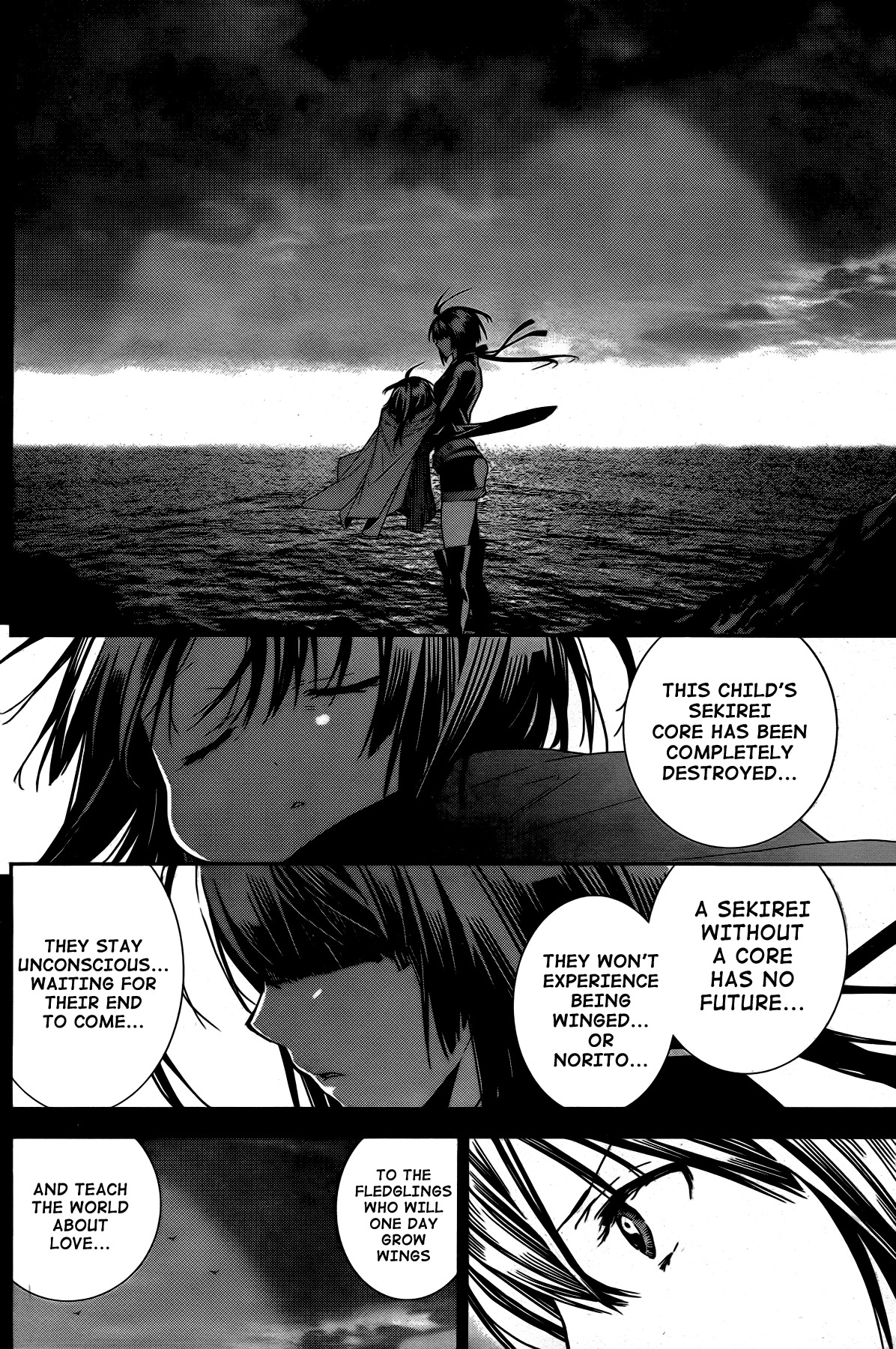 Sekirei Chapter 161 page 4 - Chapter 161 : Standing Before You Now Is...