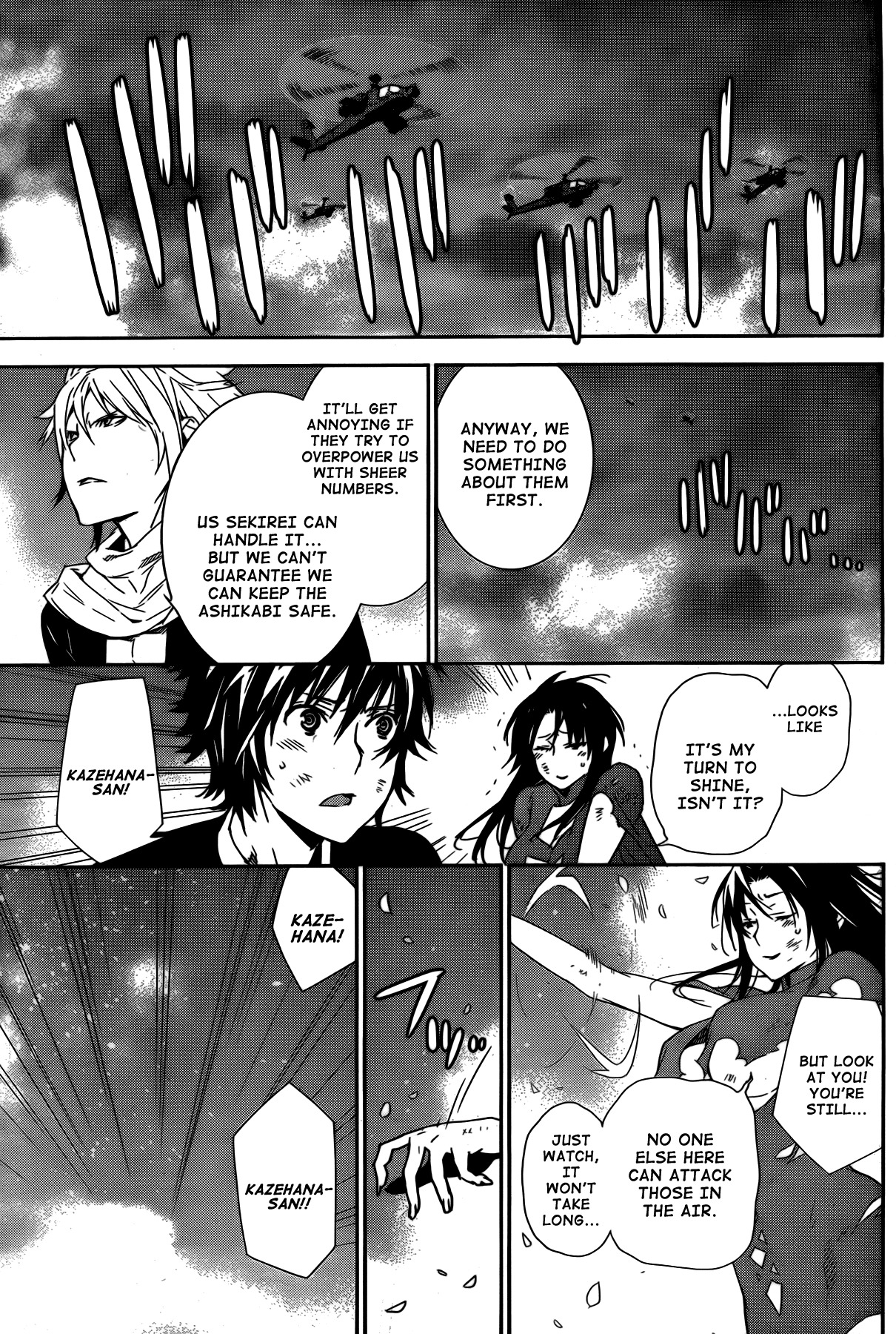 Sekirei Chapter 165 page 11 - Chapter 165 : The Third Invasion of Kamikura Island