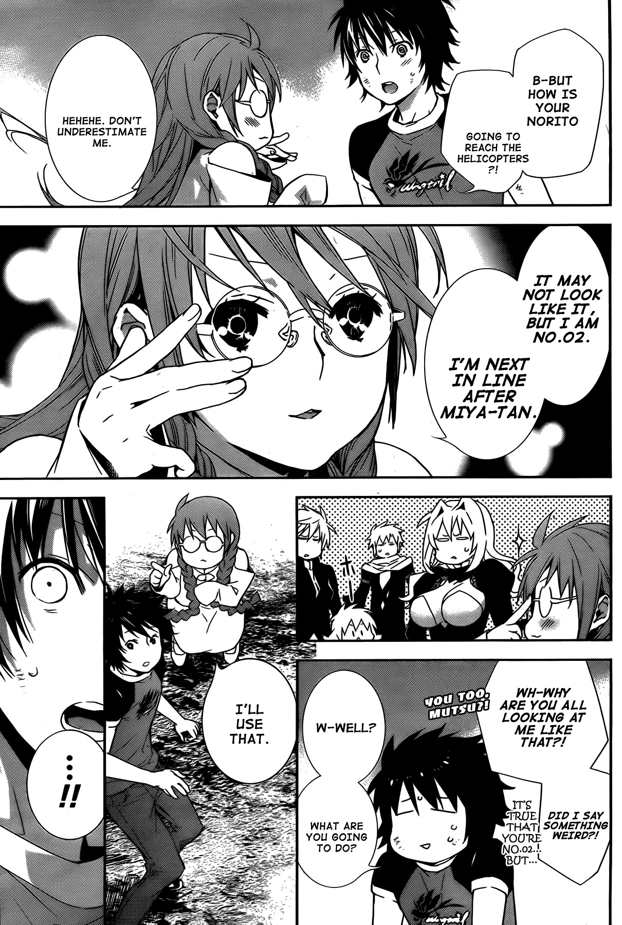 Sekirei Chapter 165 page 13 - Chapter 165 : The Third Invasion of Kamikura Island