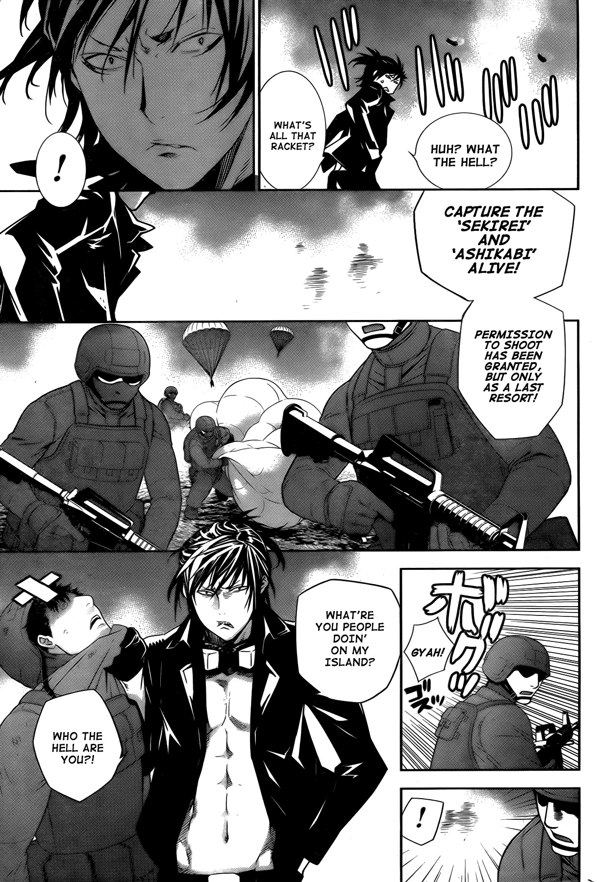 Sekirei Chapter 167 page 13 - Chapter 167 : Noriot Thats Swallows The Sea