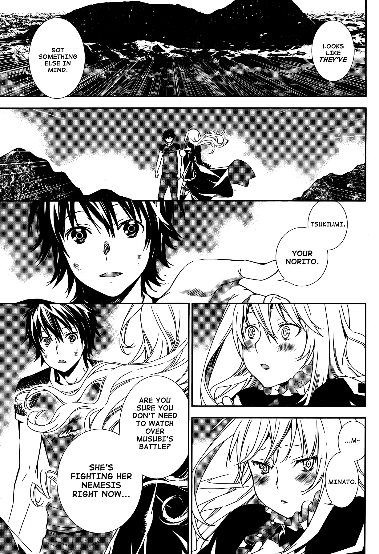 Sekirei Chapter 167 page 3 - Chapter 167 : Noriot Thats Swallows The Sea
