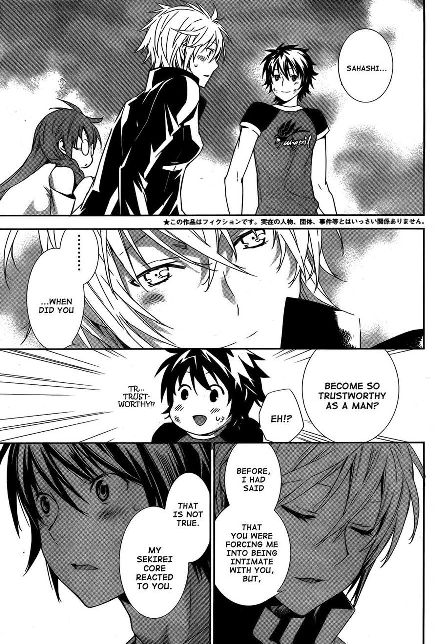 Sekirei Chapter 169 page 3 - Chapter 169 : Those With Wings of Light