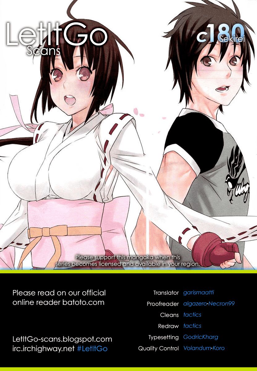 Sekirei Chapter 180 page 1 - Chapter 180 : The last person and bird