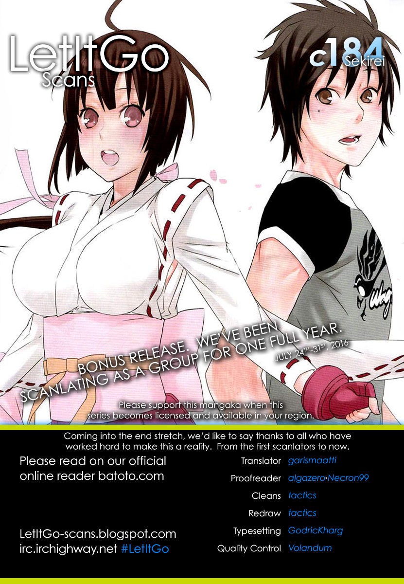 Sekirei Chapter 184 page 1 - Chapter 184 : Anthem (Part 2)