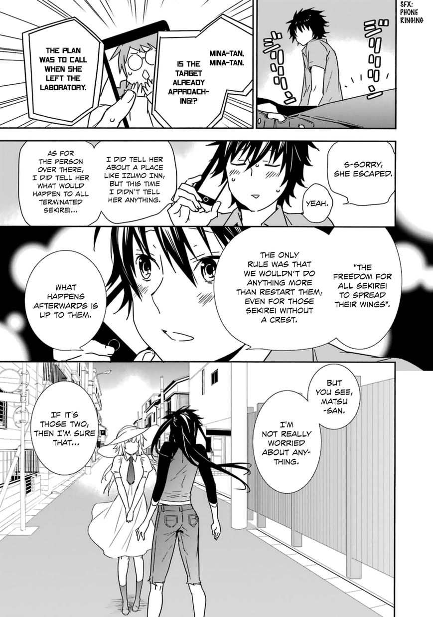 Sekirei Chapter 184 page 16 - Chapter 184 : Anthem (Part 2)