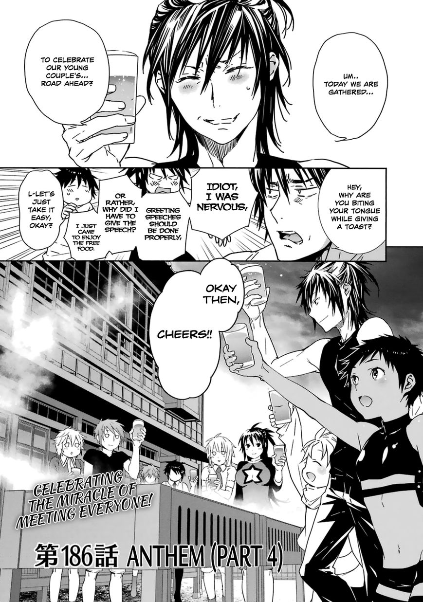 Sekirei Chapter 186 page 3 - Chapter 186 : Anthem (Part 4)