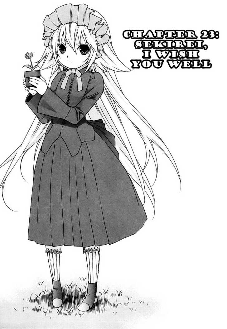 Sekirei Chapter 23 page 1 - Chapter 23 : Sekirei, I Wish You Well