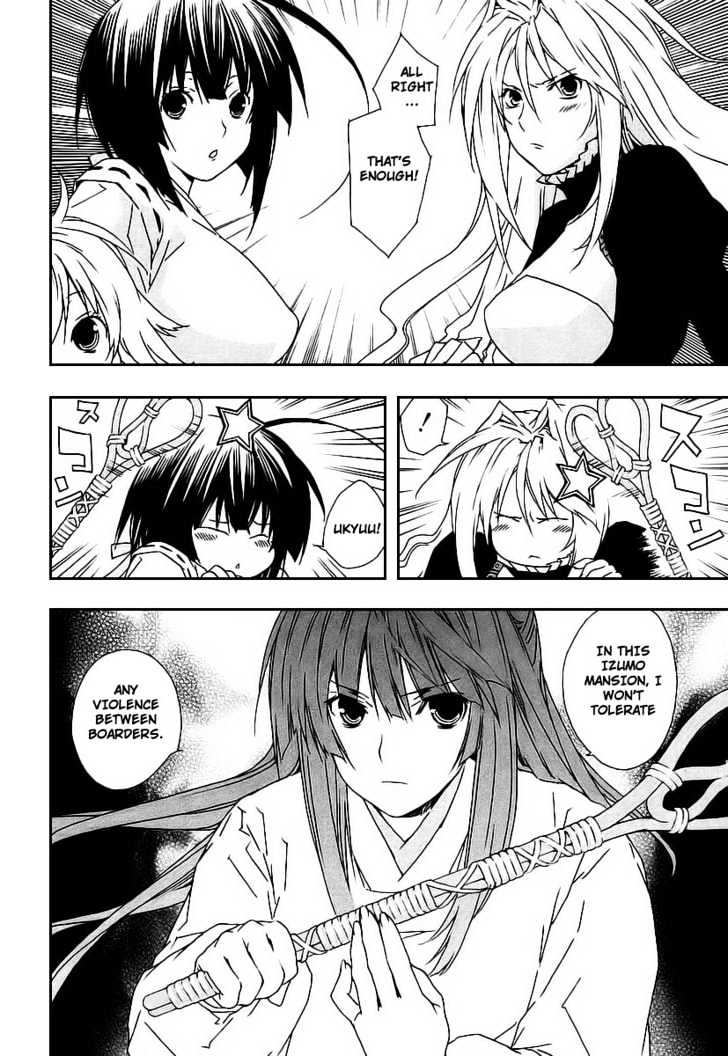 Sekirei Chapter 24 page 10 - Chapter 24 : Izumo Mansion Flower War
