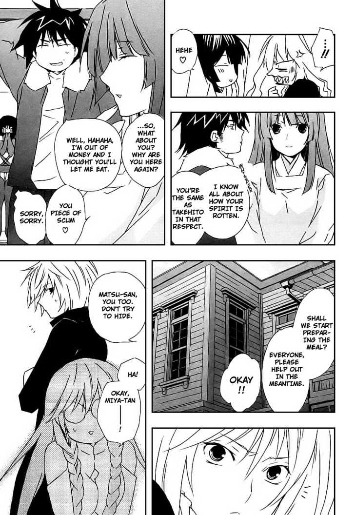 Sekirei Chapter 24 page 13 - Chapter 24 : Izumo Mansion Flower War