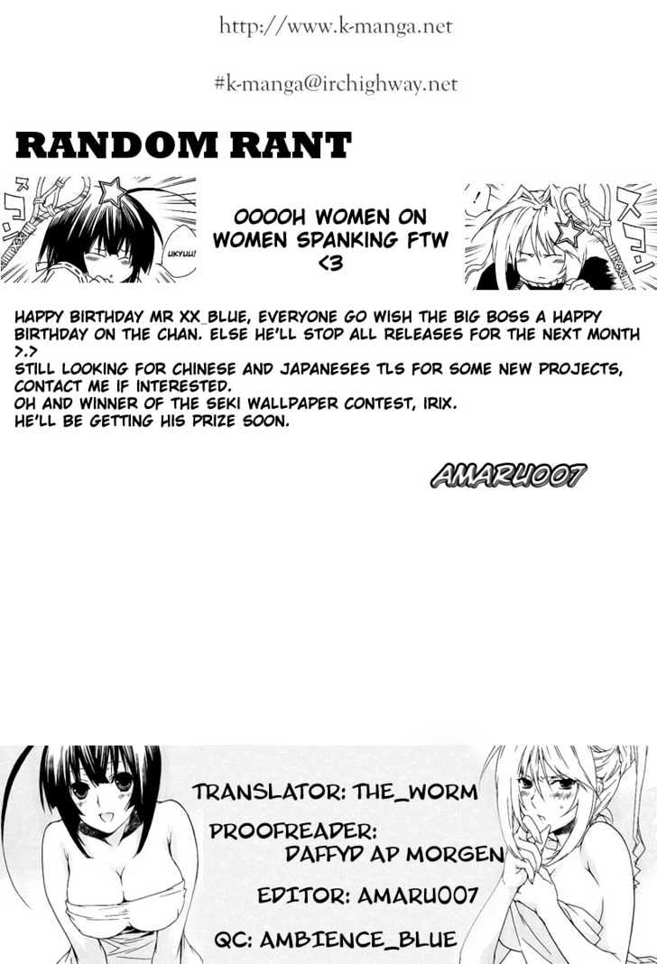 Sekirei Chapter 24 page 21 - Chapter 24 : Izumo Mansion Flower War