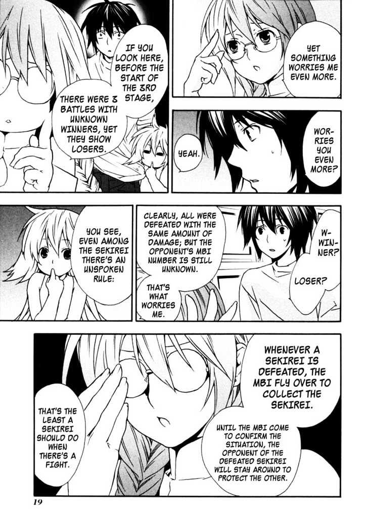 Sekirei Chapter 28 page 21 - Chapter 28 : Sekirei Dance