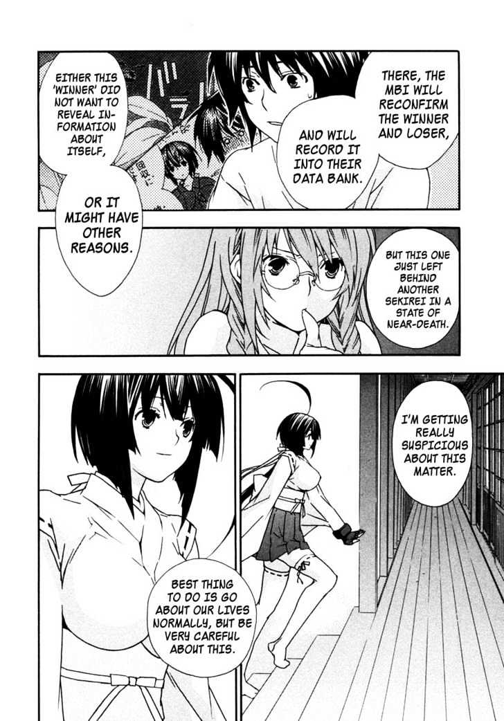 Sekirei Chapter 28 page 22 - Chapter 28 : Sekirei Dance