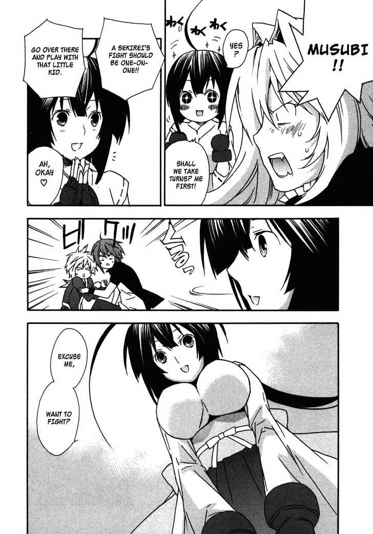Sekirei Chapter 32 page 14 - Chapter 32 : Sekirei Of The Wind