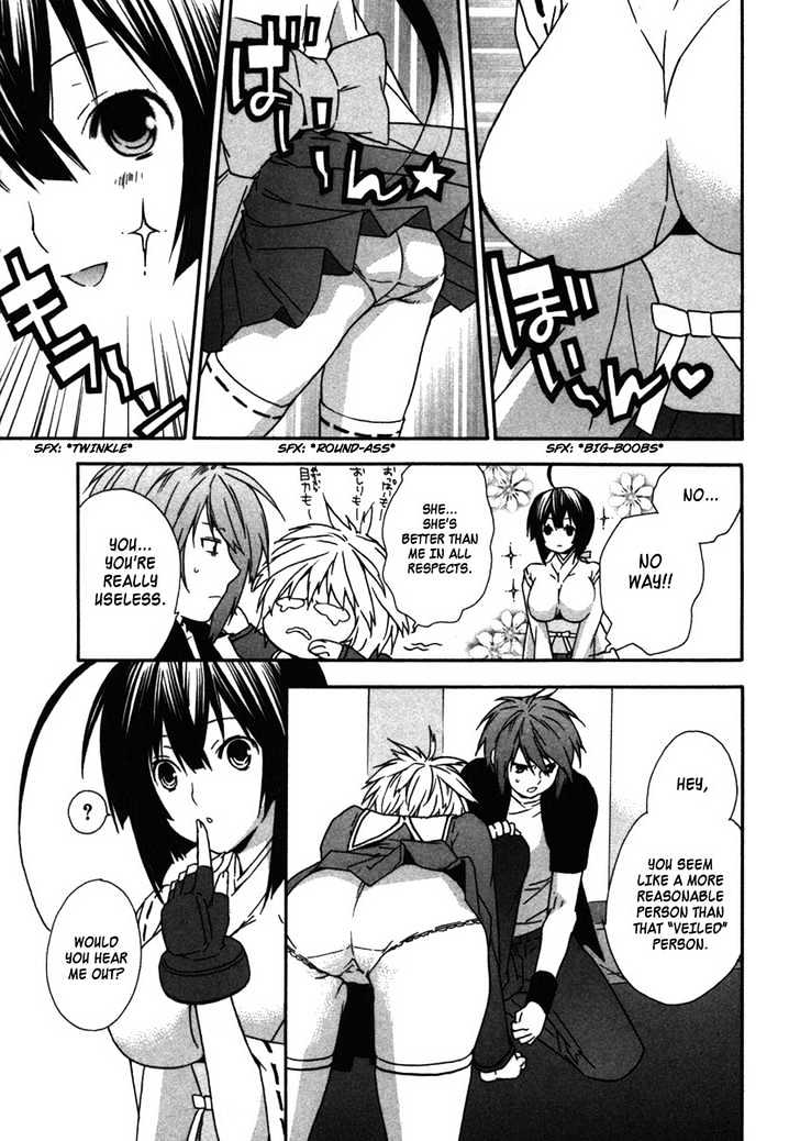 Sekirei Chapter 32 page 15 - Chapter 32 : Sekirei Of The Wind