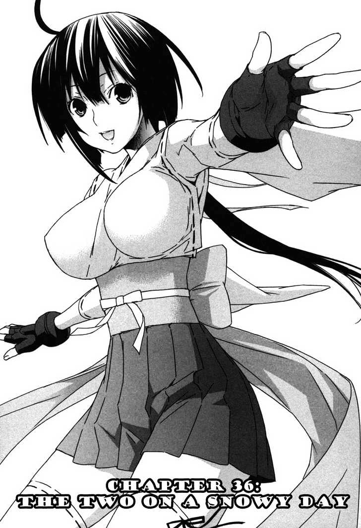 Sekirei Chapter 36 page 1 - Chapter 36 : The Two On A Snowy Day