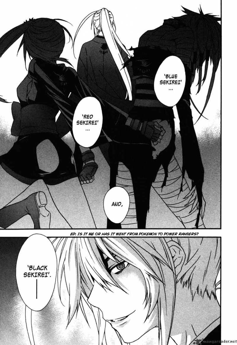 Sekirei Chapter 37 page 19 - Chapter 37 : The Situation In The Capital