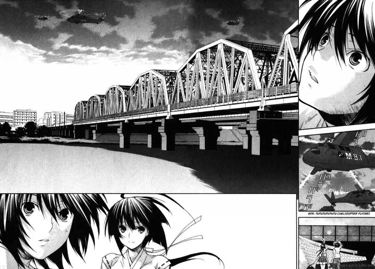 Sekirei Chapter 38 page 12 - Chapter 38 : Sekirei Crest Detection