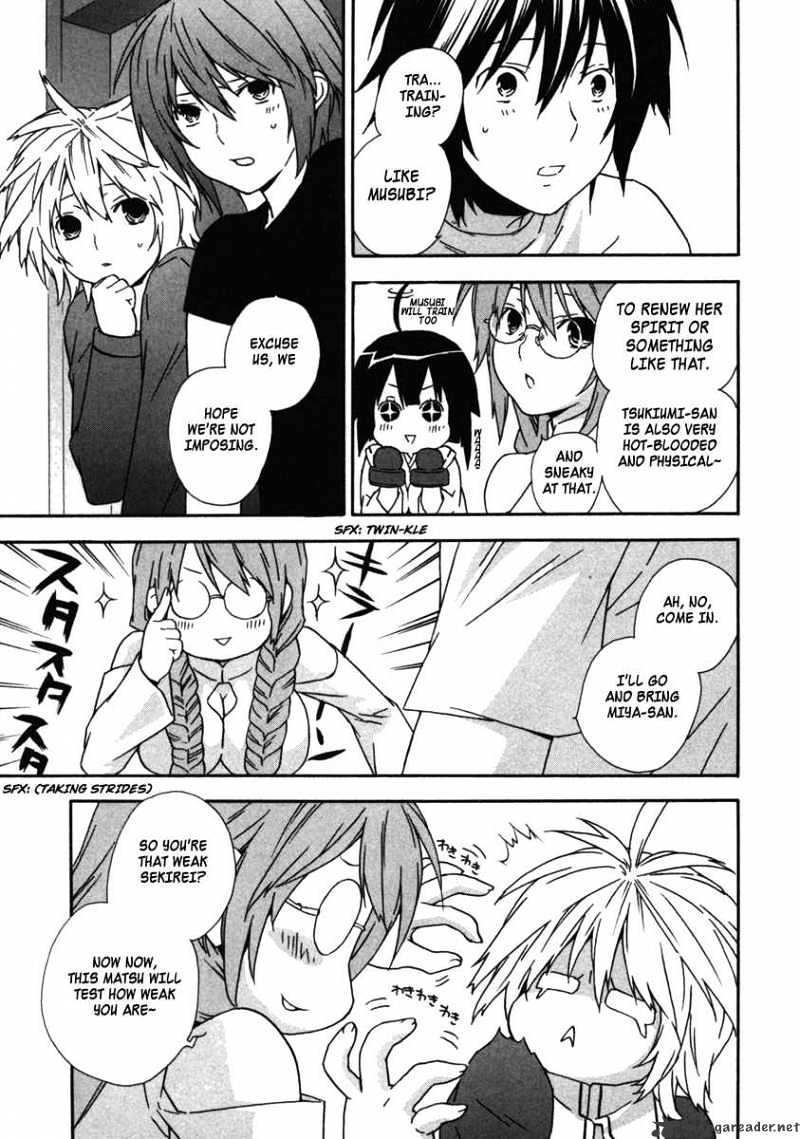 Sekirei Chapter 38 page 16 - Chapter 38 : Sekirei Crest Detection