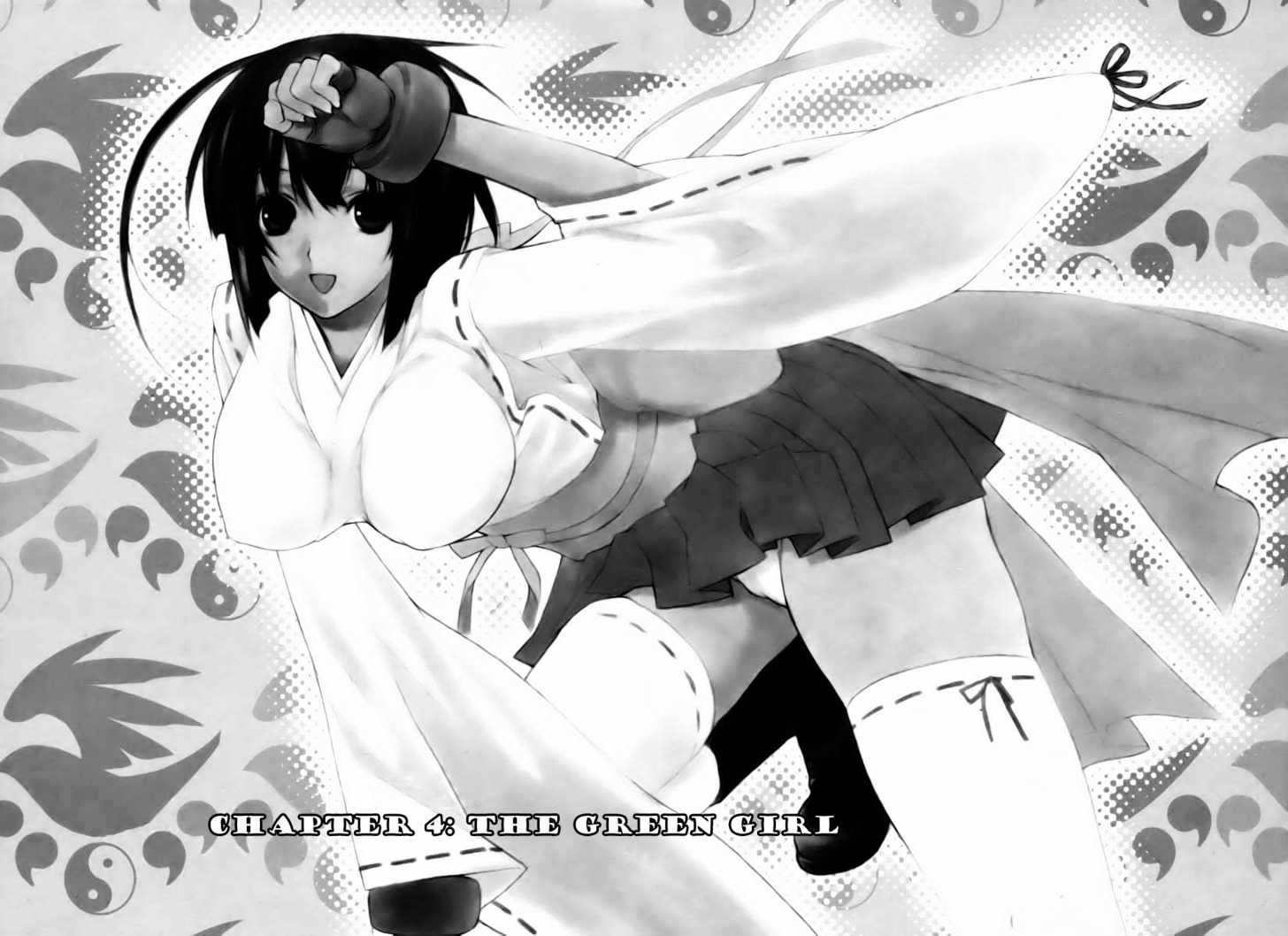Sekirei Chapter 4 page 1 - Chapter 4 : The Green Girl