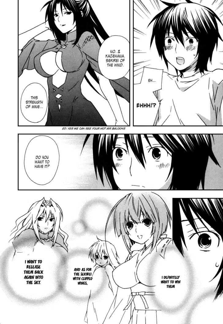 Sekirei Chapter 40 page 10 - Chapter 40 : Direction Of Happiness