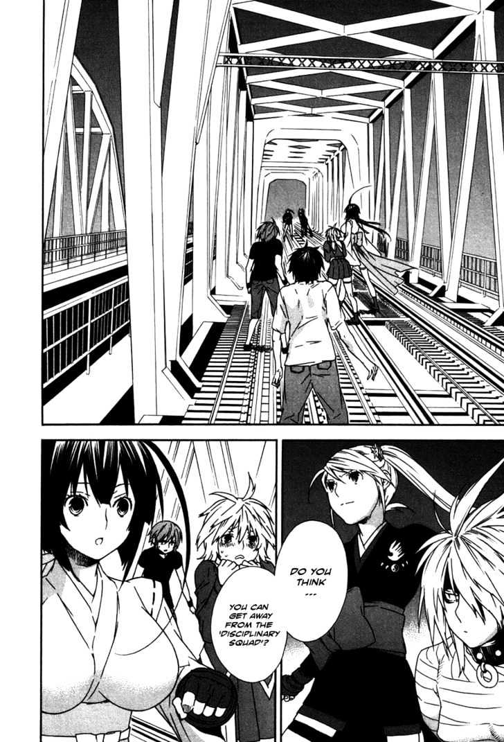 Sekirei Chapter 42 page 2 - Chapter 42 : Red Sekirei, Blue Sekirei