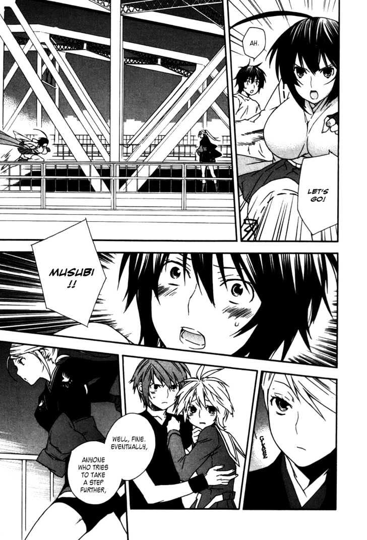 Sekirei Chapter 42 page 7 - Chapter 42 : Red Sekirei, Blue Sekirei