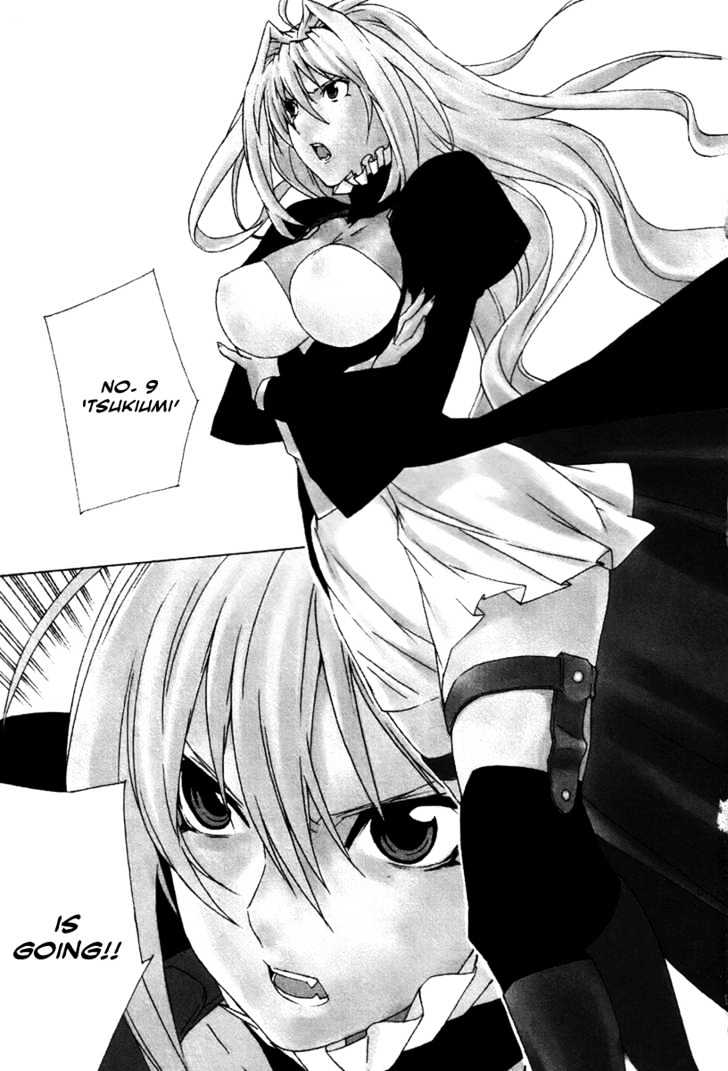Sekirei Chapter 46 page 1 - Chapter 46 : Sekirei Sign, Disapperance