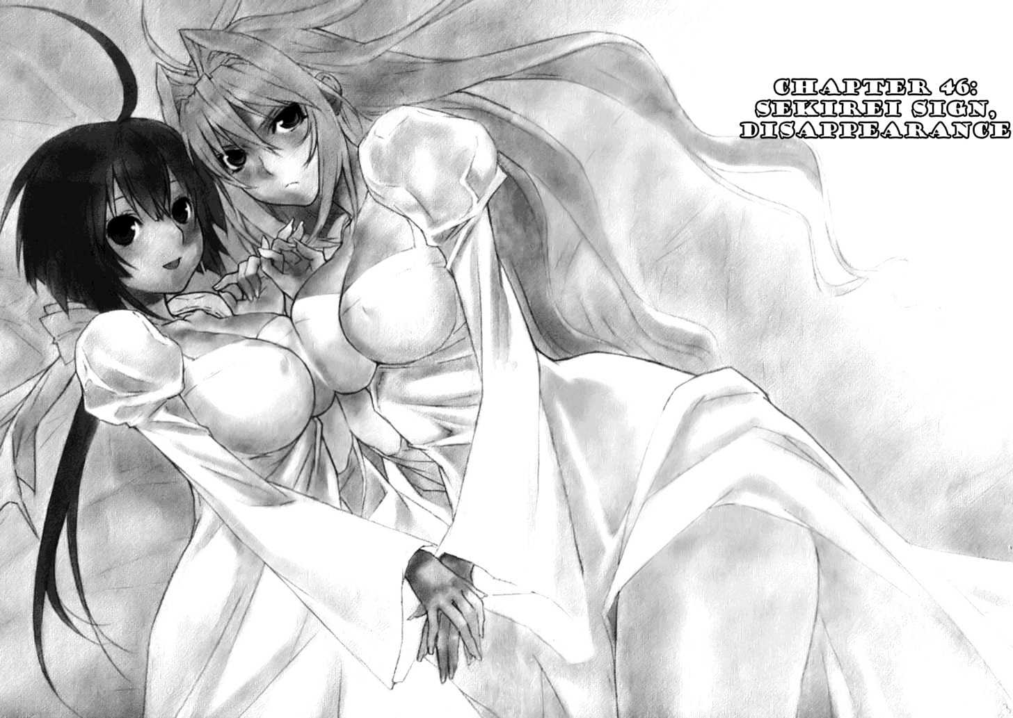 Sekirei Chapter 46 page 2 - Chapter 46 : Sekirei Sign, Disapperance