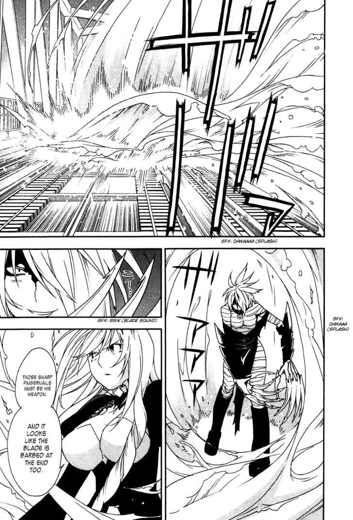 Sekirei Chapter 46 page 8 - Chapter 46 : Sekirei Sign, Disapperance