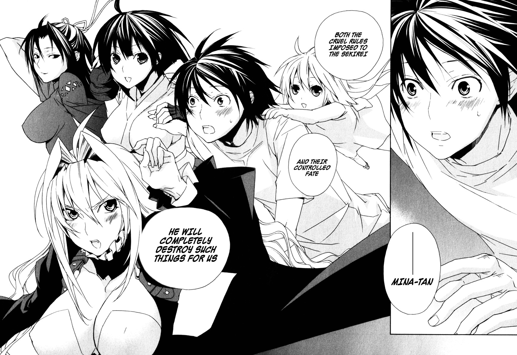 Sekirei Chapter 62 page 2 - Chapter 62 : Desired Presence