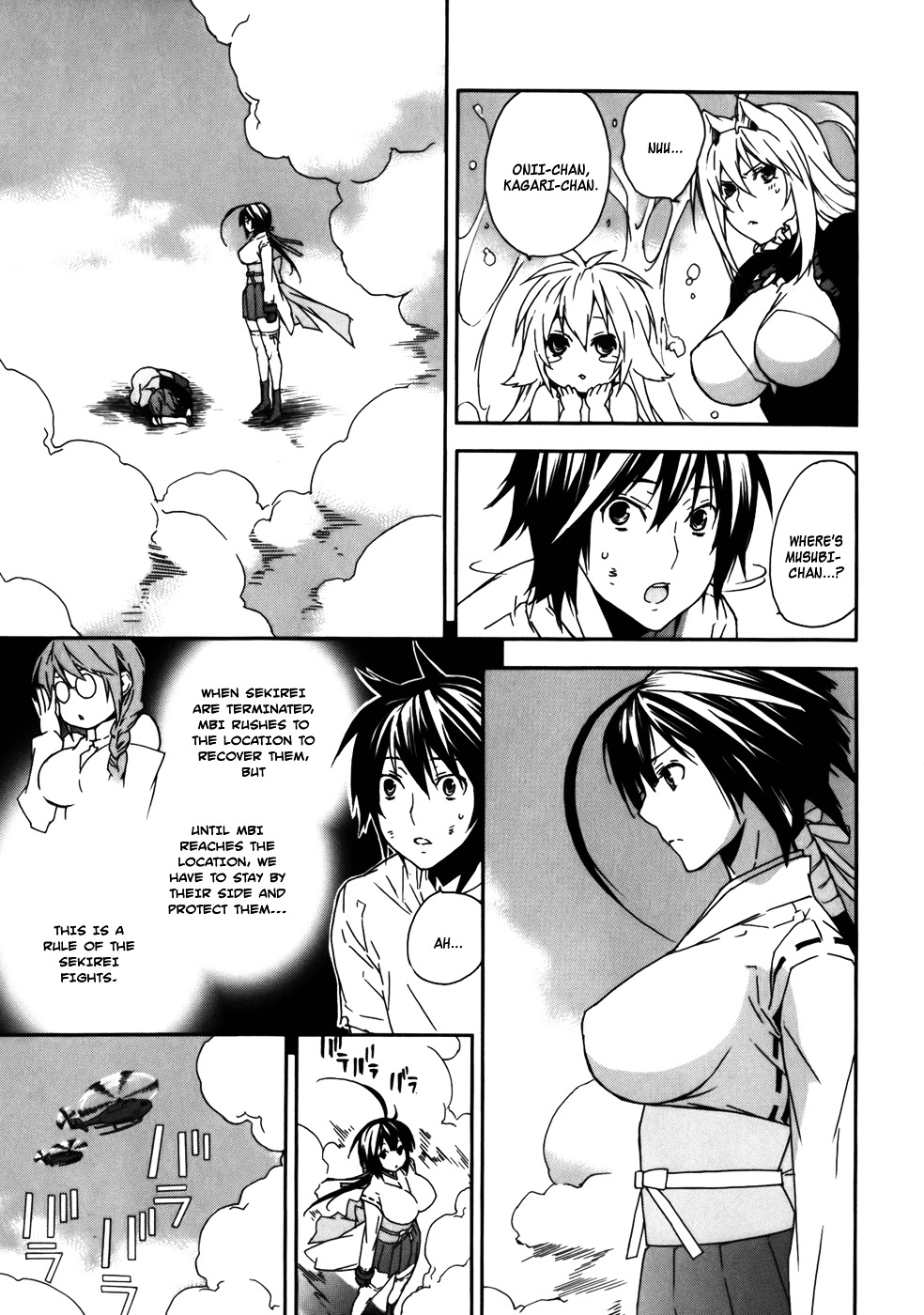 Sekirei Chapter 67 page 18 - Chapter 67 : The Word for Marriage