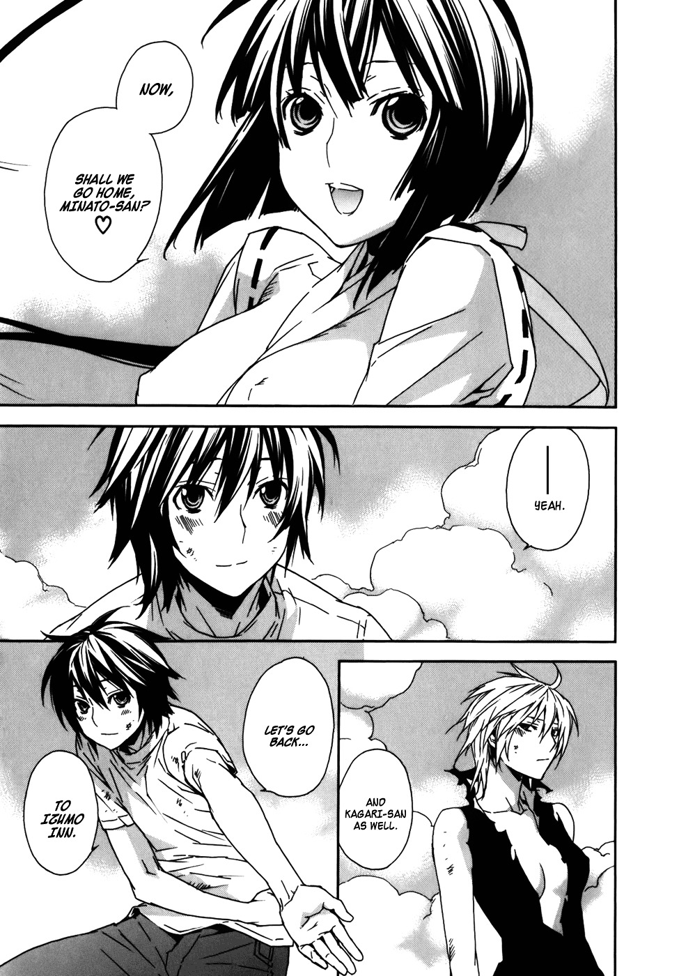 Sekirei Chapter 67 page 19 - Chapter 67 : The Word for Marriage