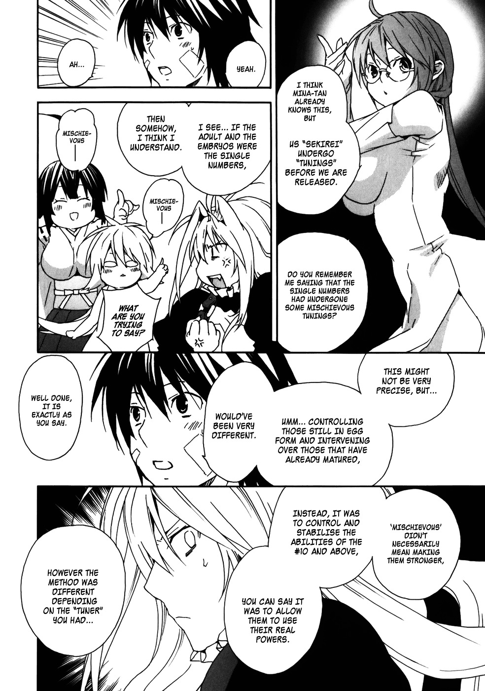 Sekirei Chapter 71 page 12 - Chapter 71 : An Ashikabi's Determination