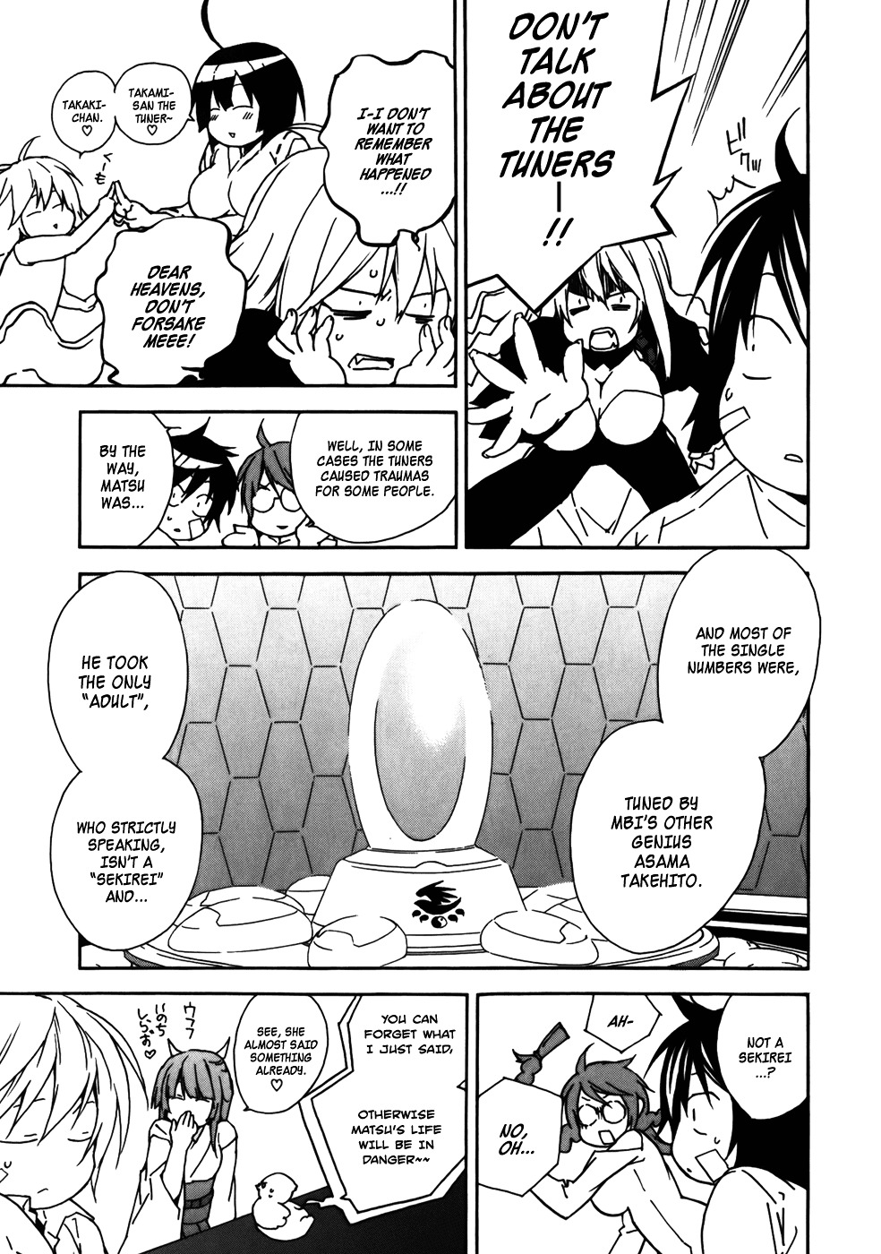 Sekirei Chapter 71 page 13 - Chapter 71 : An Ashikabi's Determination