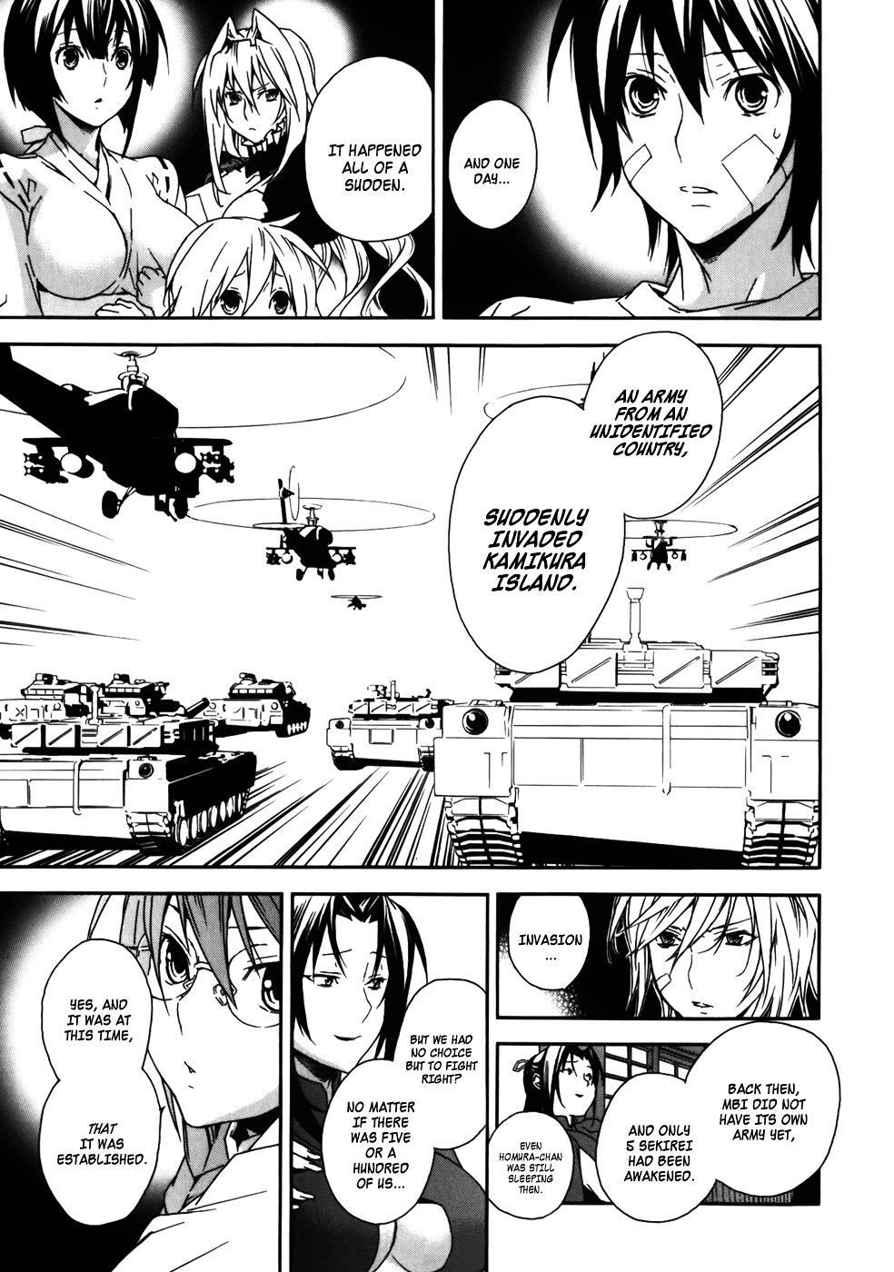 Sekirei Chapter 71 page 15 - Chapter 71 : An Ashikabi's Determination