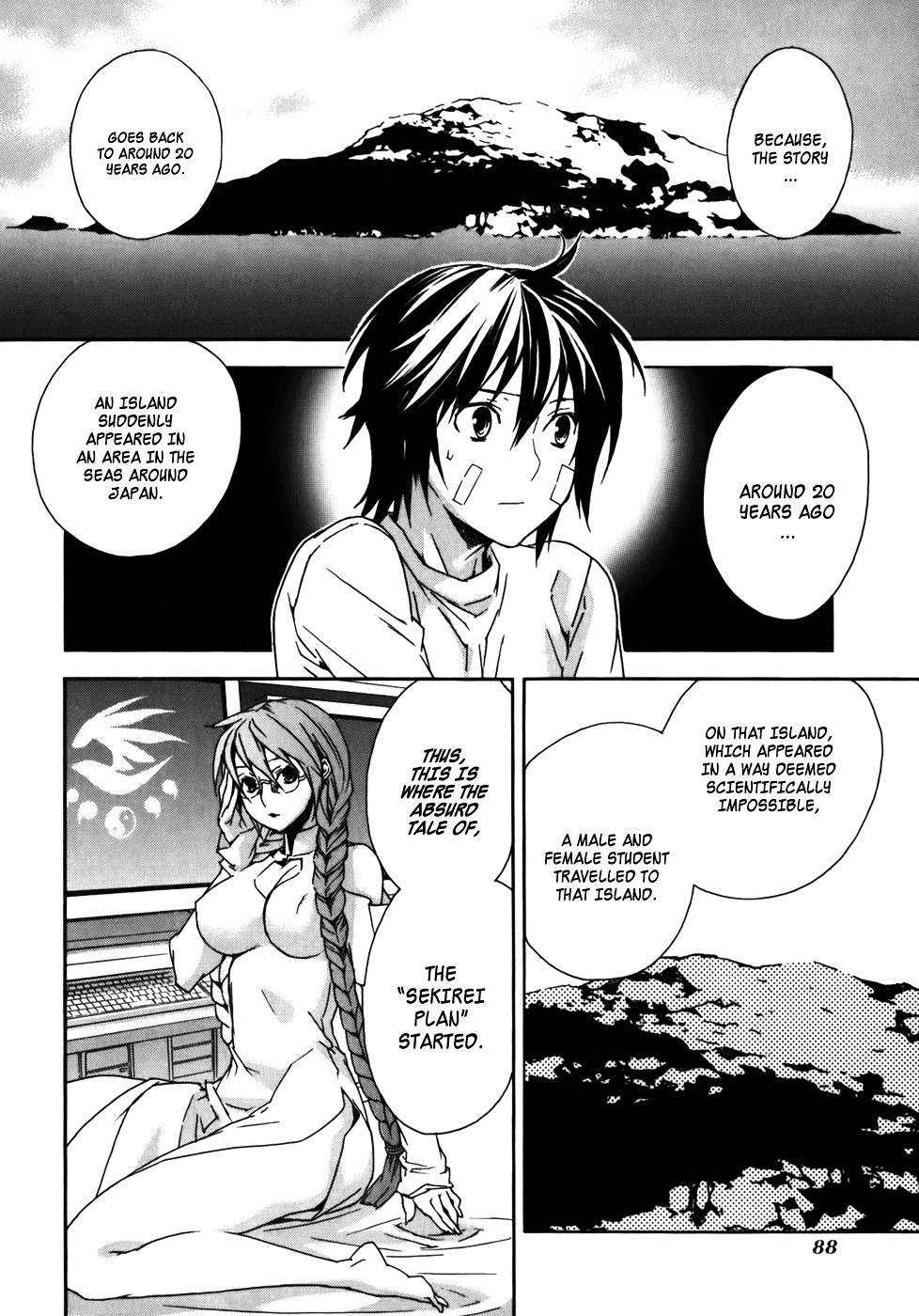 Sekirei Chapter 71 page 6 - Chapter 71 : An Ashikabi's Determination