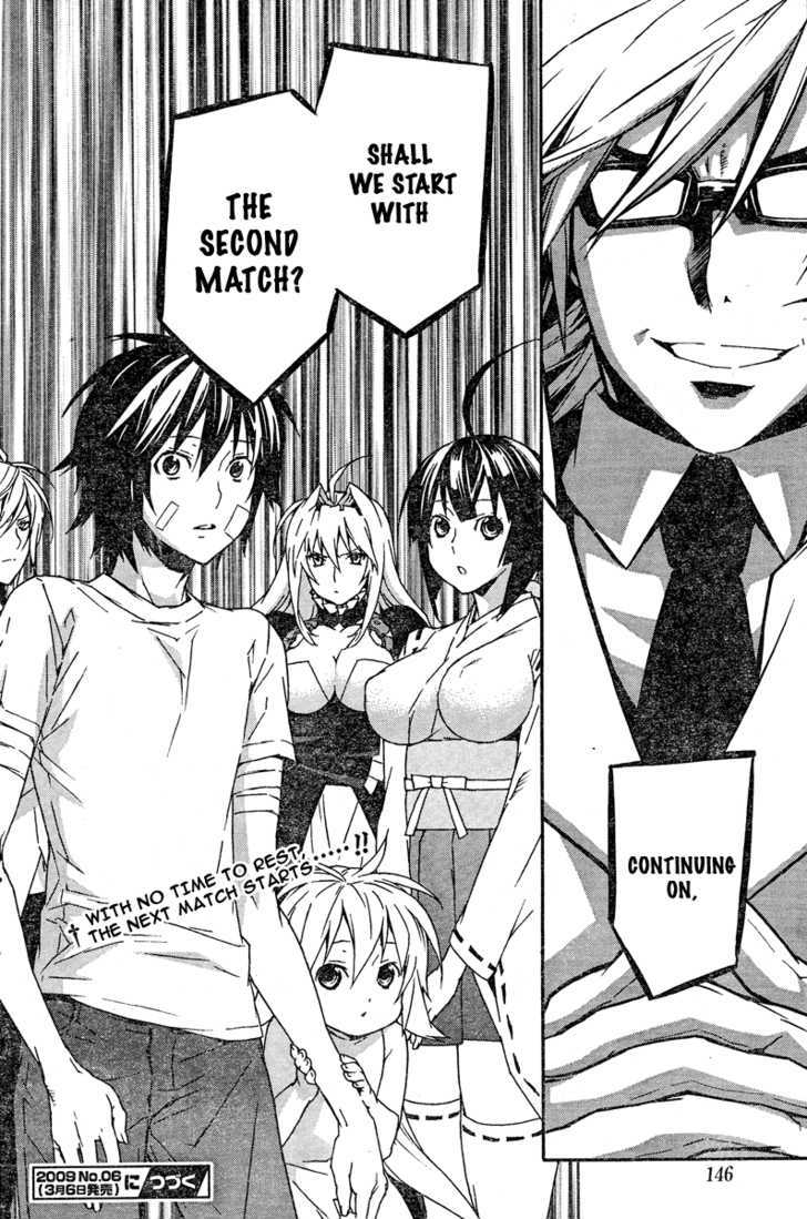 Sekirei Chapter 78 page 20 - Chapter 78 : End of the 1st Match