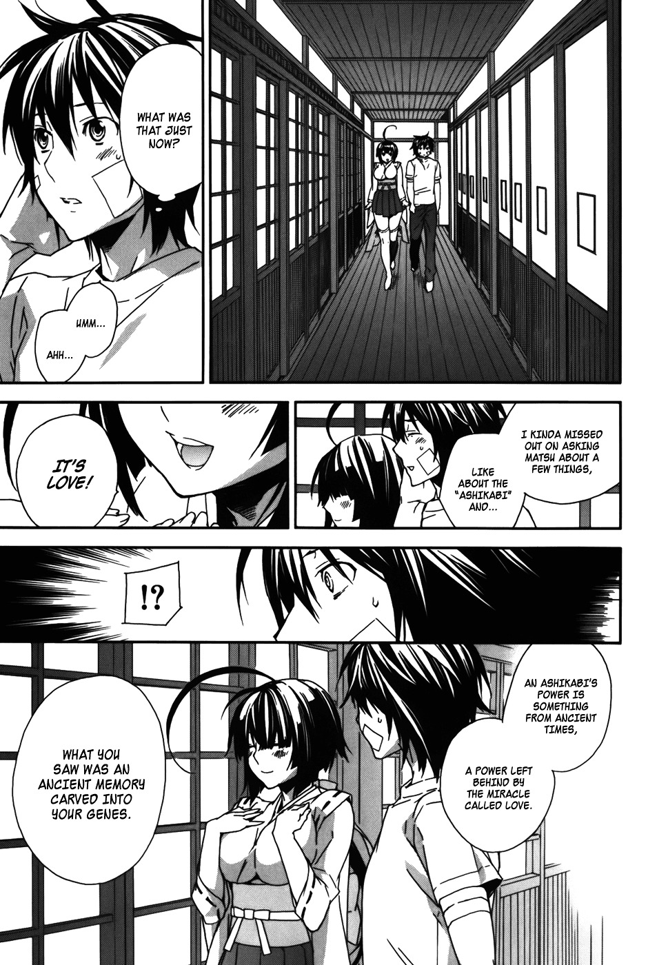 Sekirei Chapter 79 page 10 - Chapter 79 : Memories from Ancient Times